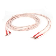 1 Pair 8TC Speaker Cable Speaker Cables Banana To Spade
