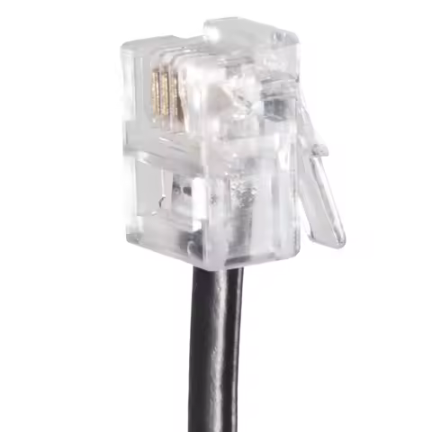 L69A RJ11 6P4C Telephone Cable Cord ADSL Modem 5 Meters
