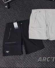 外國預訂 2色選 Arcteryx 始祖鳥刺繡logo gamma light weight short 拉鍊口袋 短褲