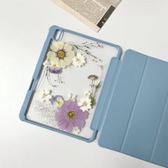 姹紫嫣紅手工押花iPad殼 iPad Air 11寸 13寸 iPad Pro 11寸 13寸