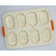 LOYANG CHEESE CAKE 8 CUP / LOYANG SILICONE OVAL 8 CUP CERES / LOYANG OVAL 8 CUP