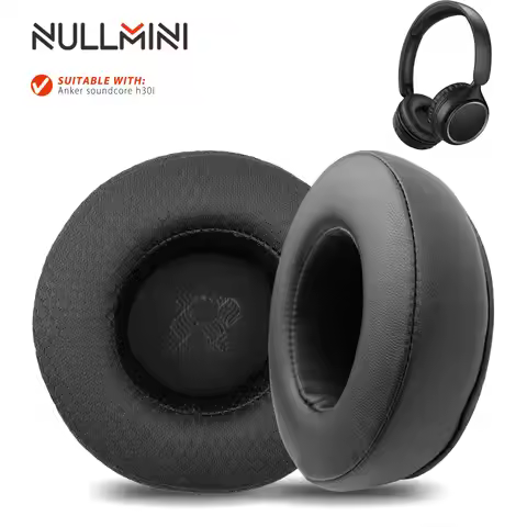 NullMini Replacement Earpads for Anker Soundcore H30i Headphones Ear Cushion Earmuffs Velour Sleeve