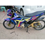 raider 150 fi decals satria