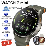 Top Level  Watch7 mini Smartwatch Amoled Screen 40mm Size Heart Rate HD Bluetooth Call Compass Watch