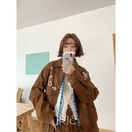 「สินค้าลิขสิทธิ์แท้」IRIS BOUTIQUE 26 Spring | IJ82385 Aurum jacket เสื้อแจ็คเก็ต กันหนาว ใส่ไปเที่ยว