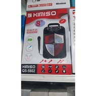 PORTABLE BT SPEAKER KIMISO KS-M1 BOOM BASS WIRELESS SPEAKER WITH FREE