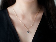 施華洛世奇深藍水晶項鏈