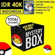Mystery Box Kartu Pokemon Indonesia - Random Card TCG SECRET RARE Pack