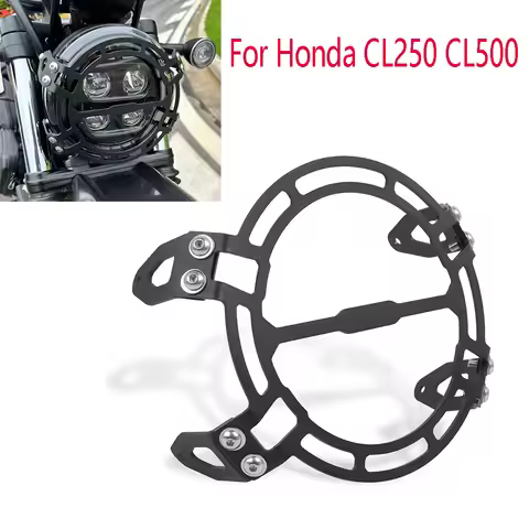 For Honda CL250 CL300 CL500 CL 250 CL 500 SCL500 2023 2024 Headlight Head Light Grille Guard Headlam