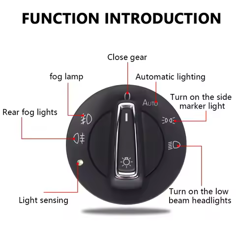 AUTO Headlight Head Lamp Switch Light Sensor Module for SEAT Leon 5F1 IBIZA SC Car Accessories 3BD94
