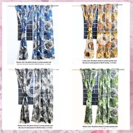 CurtainCo. | NonRing Mordi Vines Window Printed Curtain 60 width (4ft, 6ft and 7ft length)