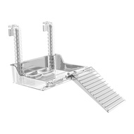 New Turtle Tank Platform Aquatic Reptile Basking Platform Turtles Turtle Tank Dock Transparent Torto