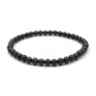 GARNET Stone Size 4 Mm. Genuine Bracelet by siamonlineshop