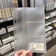 Hong Kong Muji A5 Folder Storage Clip File Binder 2-Hole 20-Hole Folder