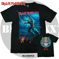 BLAXROXX® | Iron Maiden® | [IRM018-SUPERSOFT] | เสื้อยืดคอกลม แขนสั้น | สกรีนลายคมชัด ไม่หลุดลอก | S