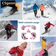 C5GOON 1Set Adult Skiing Mountaineering Face Protector Stickers Pattern Windproof Anti-Frostbite Sun
