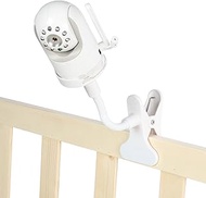 Baby Monitor Clamp Mount, Baby Camera Holder, Stand for Crib, Cot, Shelves, Furniture, Compatible wi