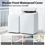 mesin basuh Drum Washer Covers Sunscreen sarung mesin basuh 5kg-10kg Washing Machine Waterproof Top 