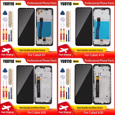 New Original Touch Screen For CUBOT A10 A30 A1 A20 A40 A50 LCD Display Digitizer Assembly Replace Pa