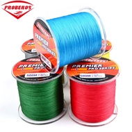 Proberos Braided Fishing Line 500m x4 PE Strong Braided Line 6lb 8lb 10lb 15lb 20lb 25lb 30lb 35lb 4