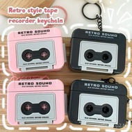 Retro Radio Music Playback Keychain - Creative Recording Pendant Gift for Friends A4ZE