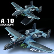 A10 Strike Aircraft Su 25 Fighter J-20 Su 57 Aircraft Model Military Assembled Building Block Toys 1
