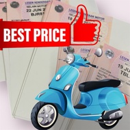 Roadtax insurans motor