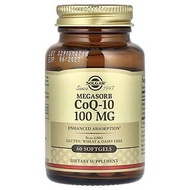 Solgar, Megasorb CoQ-10, 100 mg, 60 Softgels