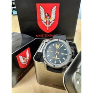 Jam Tangan Submarine Loreng Edition limited UTK Unit Tindakhas Pdrm Polis Tentera Askar Airforce Bod