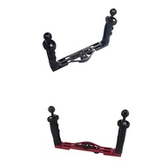 Underwater Camera Tray Stabilizer Dual Handle Rig Underwater Tray Stabilizer Housing Bracket for Pho