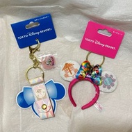 東京迪士尼 ( 1 set 2個 ) 髮箍 鎖匙扣 迷你小頭箍 掛飾 頭箍扣 小小世界 tokyo disneyland headband keychain disney