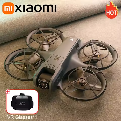 Xiaomi V666 Mini RC Aerial Drone 8K HD Camera Foldable Intelligent Obstacle Avoidance Screen Remote 
