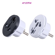 AROMA Power Plug Adapter Electrical Wall Socket High Quality 16A 250V Europe Plug AU UK CN US To EU 