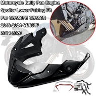 CB650R 2019-24 Motorcycle Belly Pan Lower Engine Spoiler Fit For Honda CB650FE CB650F 14-20 Fairing 