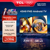 [FHD Google Assist] TCL 40 Inch Smart Android TV - Dolby Audio - Google Play/Netflix/Youtube - Wifi/