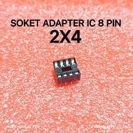 Socket Ic 8p 8 P Adapter Socket Ic 8pin 8 Pin DIP-8 AF76