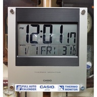 Casio Digital Calendar Thetmo Largr Wall Clock ID-11S