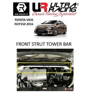 Toyota Vios 2016 NCP150 CVT 7Speed 2NR-FE Front Strut Tower Bar 2 Points Ultra Racing TW2-3749