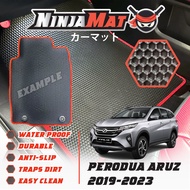 𝗡𝗶𝗻𝗷𝗮𝗠𝗮𝘁 Perodua Aruz 2019-2023 Car Floor Mat and Carpet