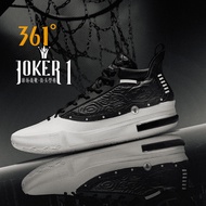 361 Degrees Joker 1 Nikola Jokiic รองเท้ากีฬาสำหรับผู้ชายรองเท้ากีฬา Sepatu Basket Profesional การต่