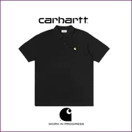 เสื้อยืดแขนสั้นแบบหลวมสำหรับผู้ชายและผู้หญิงเสื้อโปโลแขนสั้นลายจุด Carhartt Wip Carhartt Jinbiao