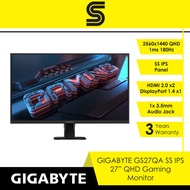 GIGABYTE GS27QA 27" SS IPS QHD 1440P Gaming Monitor