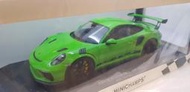 1/18 minichamps Porsche 911 (991.2) GT3 RS 2018 Lizard green