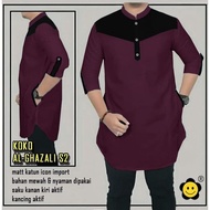 PIK - Al-Ghazali Kurtakoko S2 Jumbo Adult Men's Qurtakoko Kurta Lelaki Lengan 3 Suku