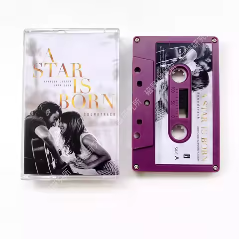 Movie A Star Is Born Lady Gaga Music CD Greatest Hits OST Album Shallow Cassettes Cosplay Recorder W