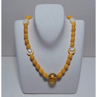 Amber Necklace DIY