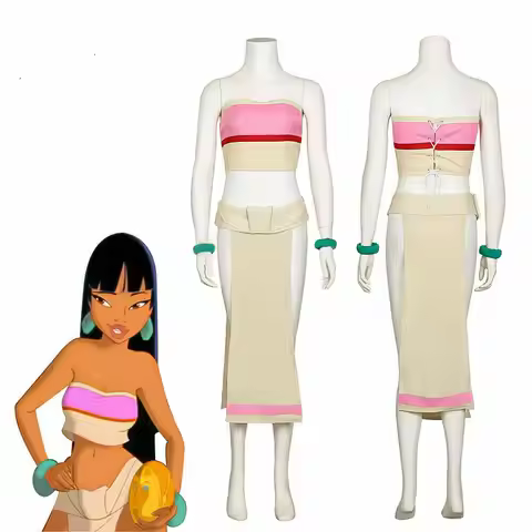 The Road to El Dorado Chel‌ Cosplay Costumes Movie Character Halloween Party Costume Performance Clo