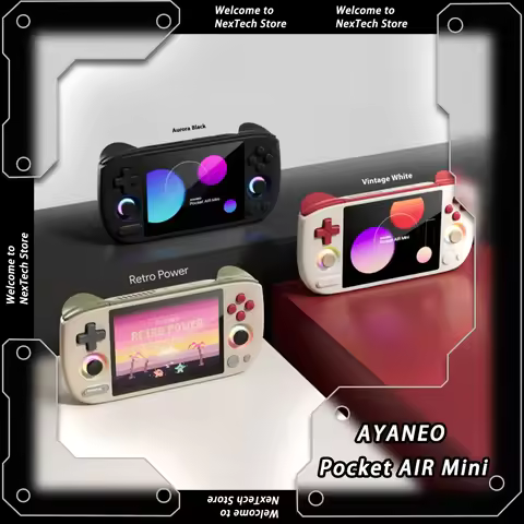 AYANEO Pocket AIR Mini Handheld Gaming Consoles Android 4.2-inch Screen MTK Helio G90T Hall Joystick