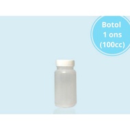100ml Capsule Bottle 100ml 1 Ounce Bottle 100 cc Bottle 1 Ounce Bottle Natural 1 Ounce Capsule Bottl