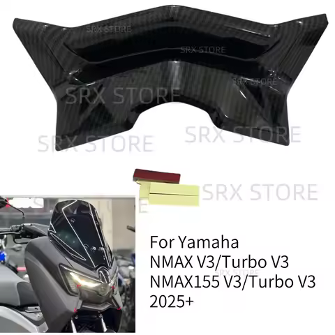 New Front Wheel Fender For Yamaha Nmax155 NMAX V3 Turbo Beak Nose Cone Extension Cover 2025+